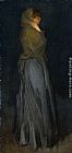 James Abbott McNeill Whistler Arrangement in Yellow and Grey Effie Deans painting